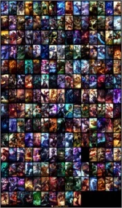 LEAGUE OF LEGENDS CONTA PLATINA III 205 SKINS LOL