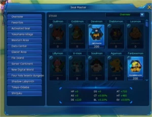 CONTA DIGIMON MASTER ONLINE (GDMO) BARBAMON - Digimon Masters Online