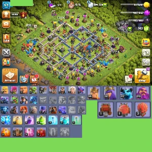 Contas Bem Upadas de Clash of Clans Full Acesso