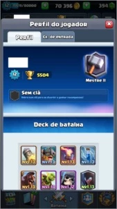 Clash Royale Nv 12 TOP - Email Fictício Próprio da Conta