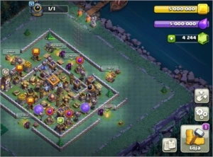 Conta do Clash of Clans Full com Todas as Skins