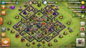 CONTA FULL CV 9 + GEMAS  + TROCA DE NOME DE VILA - Clash of Clans