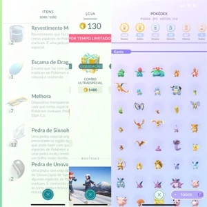 Conta Pokemon Go Nível 35 - Pokémon