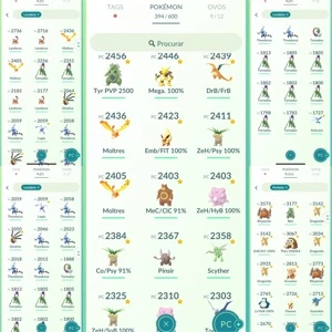 Conta Pokemon Go Nível 35 - Pokémon