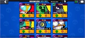 Vendo conta do brawstar com 22 brawlers já maximizado - Brawl Stars