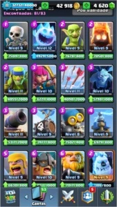 Conta Clash Royale Xp11 Corredor FULL
