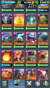 Conta Clash Royale Xp11 Corredor FULL