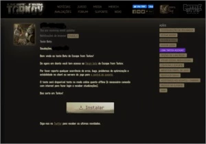 Conta Escape From Tarkov versão básica