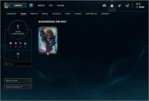 Conta Platina League of Legends LOL