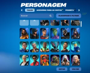 Conta De Fortnite Com Muita Coisa Rara E Cara