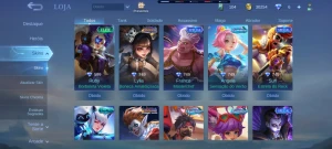 Conta Mobile Legends (Focada em mago e suporte)