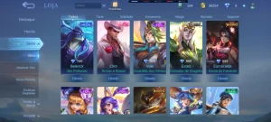 Conta Mobile Legends (Focada em mago e suporte)