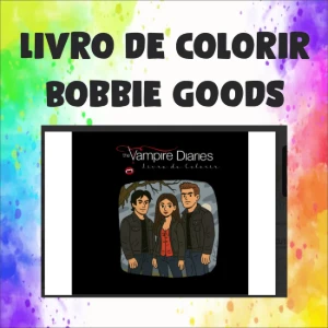 Livro de Colorir Bobbie Goods Diário de um Vampiro - Others