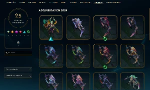 Conta de lol para mono katarina, não tem skin no valorant - League of Legends