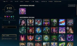 Conta de lol para mono katarina, não tem skin no valorant - League of Legends