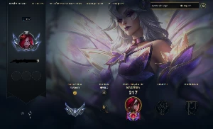 Conta de lol para mono katarina, não tem skin no valorant - League of Legends