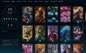 conta league of legends LOL