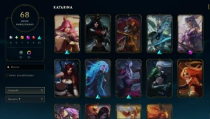 conta league of legends LOL