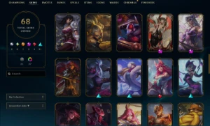 conta league of legends LOL