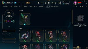 conta league of legends LOL