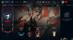 conta league of legends LOL