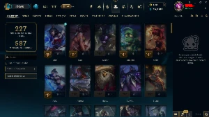 conta league of legends LOL