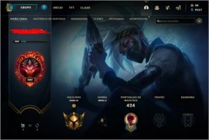 Conta LOL gold 4, lvl 280 (VENDER RAPIDO) - League of Legends
