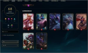 Conta LOL gold 4, lvl 280 (VENDER RAPIDO) - League of Legends