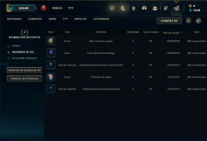 Unranked com 26 Champs e 3 Skins - League of Legends LOL