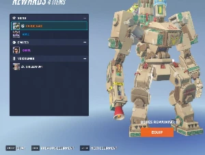 (Pc) Conta Overwatch, Shop/Collab Skins + 2820 Coins (Cash) - Blizzard