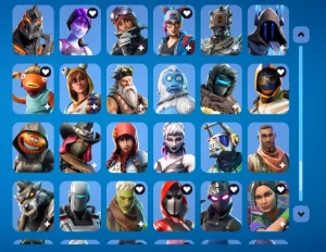 Conta Fortnite stw fundador + Travis Scott + Ikonik 