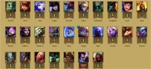 Conta unranked LEAGUE OF LEGENDS LOL
