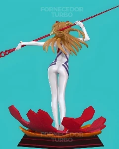 Asuka - Evangelion 3D - Arquivo .Stl Para Impressão 3D - Outros