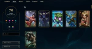 CONTA DE LEAGUE OF LEGENDS GOLD IV LOL