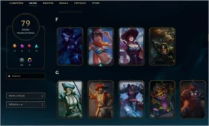 CONTA DE LEAGUE OF LEGENDS GOLD IV LOL