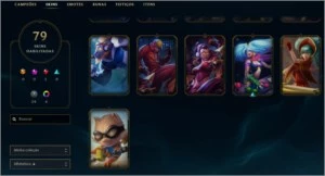 CONTA DE LEAGUE OF LEGENDS GOLD IV LOL