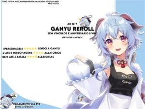 Ganyu Reroll AR 10 - Genshin Impact