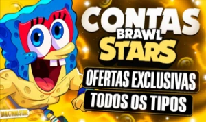 ✨CONTA BRAWL STARS EXCLUSIVAS + TODOS OS PINS DE BRINDE✨