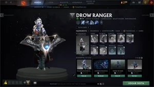 CONTA DOTA 2, 2K MMR 9600 CONDUTA + ITENS TOP