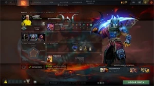 CONTA DOTA 2, 2K MMR 9600 CONDUTA + ITENS TOP