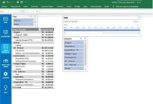 Planilha Fluxo De Caixa Co Dashboard - Pessoal / Empresarial - Planilhas e Dashboards