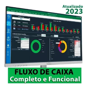 Planilha Fluxo De Caixa Co Dashboard - Pessoal / Empresarial - Planilhas e Dashboards