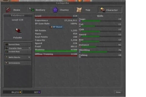 Royal paladin 119 - Tibia