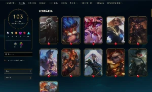 Conta lol lvl 339 - League of Legends
