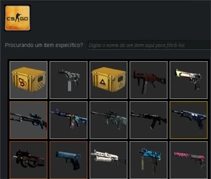 Skins no csgo, algumas stattracks etc - Counter Strike