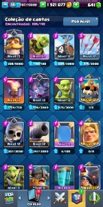 Conta Clash Royale