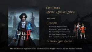 Lies Of P Pc Steam Deluxe Edition - Outros
