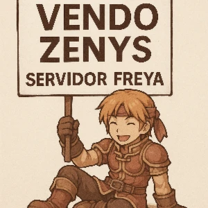 1Kk = R$11 Vendo Zeny Servidor Freya Latam Ragnarok Online