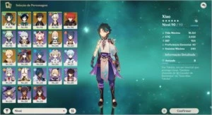 GENSHIN IMPACT AR54 - XIAO, DILUC, ZHONG, VENTI,JEAN