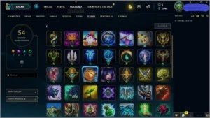 Conta Nvl 73 Ouro II 41 champs 7 Skins  por R$60,00 - League of Legends LOL